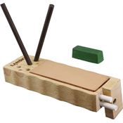Lansky D5DL Turn-Box With Leather Strop