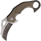 Maserin 42013G10M Linerlock Brown G10