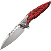 Rike THOR7TIG10BR Thor 7 Integral Framelock Red