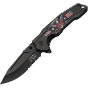 Rite Edge 300615BK 250th Anniv Linerlock A/O Blk