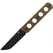 Tenable 2020A3 Foosa Fixed Blade Amber PEI