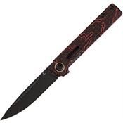 Tenable 2123A4 Kitpu Linerlock Blk/Red Gmas