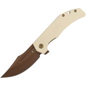 Tenable 1089C5 Orion Linerlock CNC Ivory