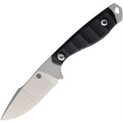 Tippy Customs 001BK Ranch Hand Fixed Blade Black