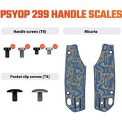 Vosteed W0404 Psyop 299 Handle Blue Ocean