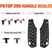 Vosteed W0402 Psyop 299 Handle CF Black