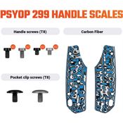 Vosteed W0401 Psyop 299 Handle CF Blue