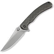 WE 25061B1 Dracarys Framelock Gray Ti