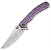 WE 25061B2 Dracarys Framelock Purple