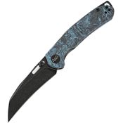 Wixco 16C Wortex Linerlock CF Blue
