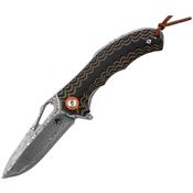Klaken J345BR Tideborn Linerlock Brown/Black