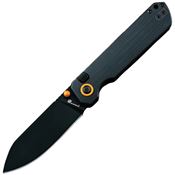 HX Outdoors ZD120SC Hyla Button Lock Black
