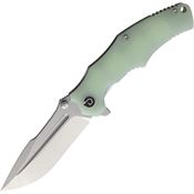 Defcon 1004FL Linerlock Jade G10