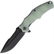 Defcon 1004FL1 Linerlock Jade G10/Black