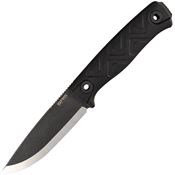 SRM 702TGB Bushcraft Fixed Blade Black