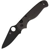 Spyderco 275CFPBK ButtonUp Button Lock CF