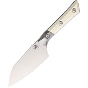Microtech 3300B10IV Santoku SW Ivory