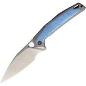 Defcon 1005BL Framelock Blue Crystal