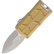 Microtech 115710APTA Auto Exocet II OTF D/E AP Tan