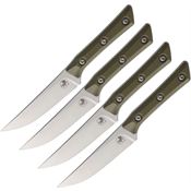 Microtech 360010SETOD Steak Knife Set OD