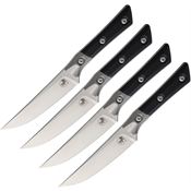 Microtech 3600B10SETBK Steak Knife Set Black