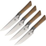 Microtech 3600B10SETCE Steak Knife Set Coyote