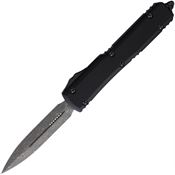 Microtech 12216S Auto Ultratech D/E OTF Damascu