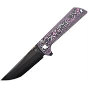North Mountain Blade 2406GLCFD Chop 2 Button Lock Glow