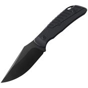 Petrified Fish P16DDW Barracuda Fixed Blade Black