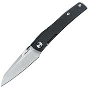 Real Steel 7221B Destra Linerlock Black G10